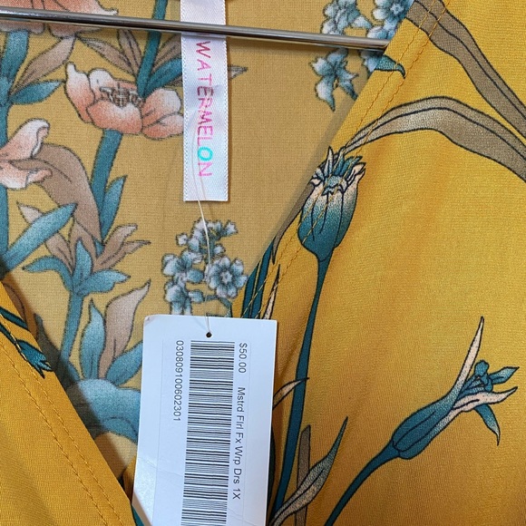 Plus size wrap dress - Picture 4 of 4